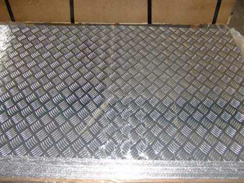 5754 five bar aluminum tread plate